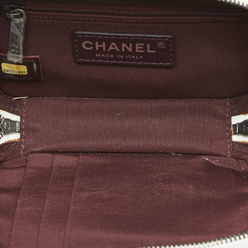 Chanel Boy Chanel Coco Mark Lambskin Shoulder Bag