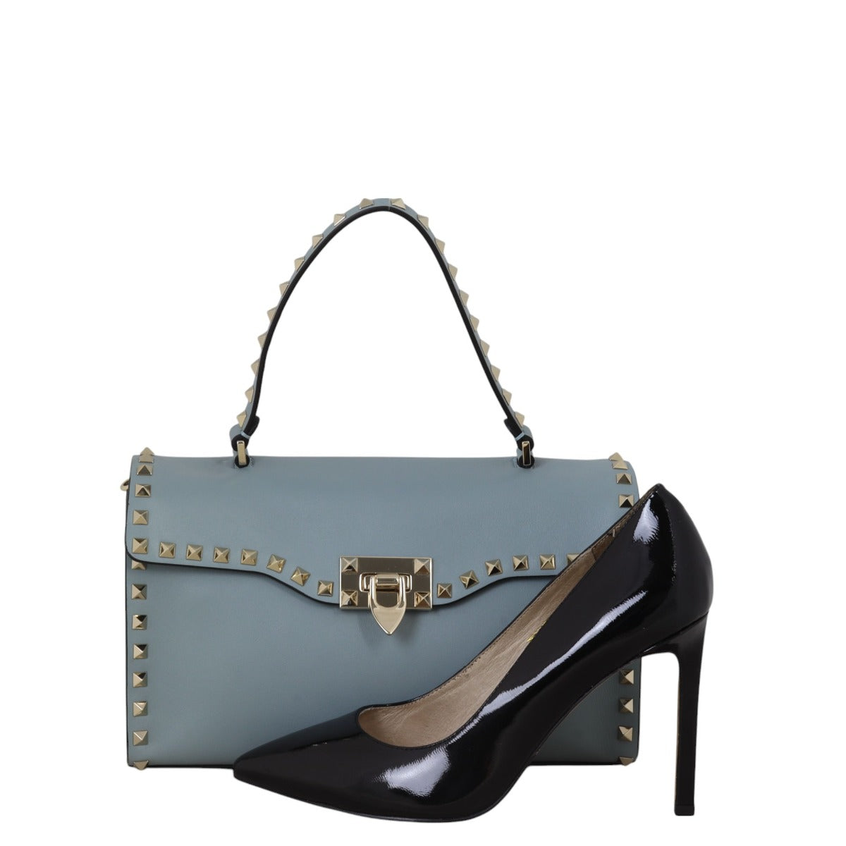 Valentino Rockstud Top Handle Small Crossbody