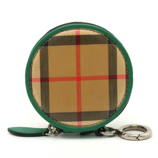 Burberry Coated Canvas Nova Check Coin Purse