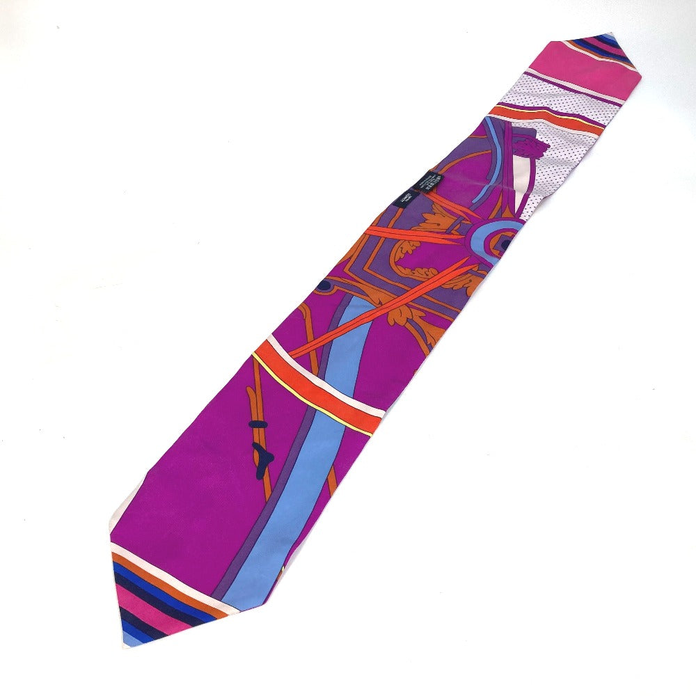 HERMES scarf silk pink Twill up Women  d
