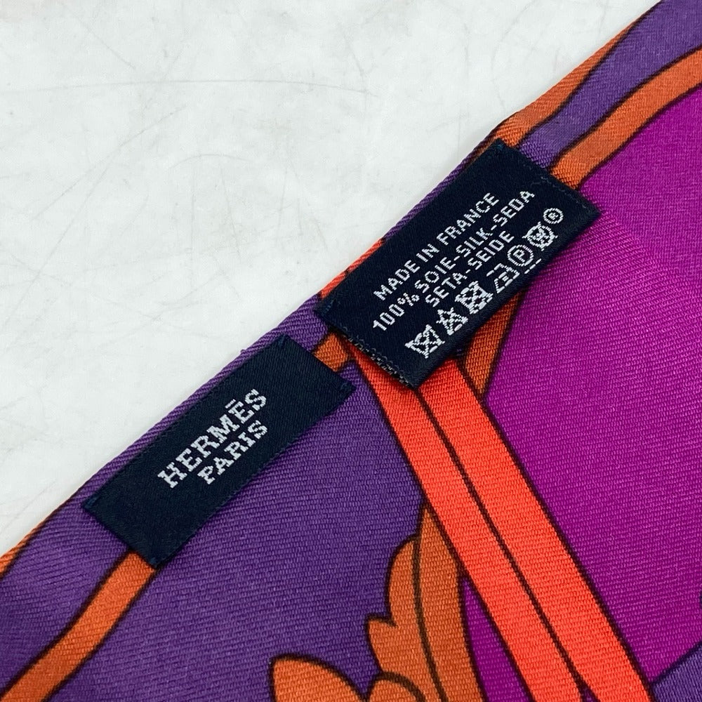 HERMES scarf silk pink Twill up Women  d