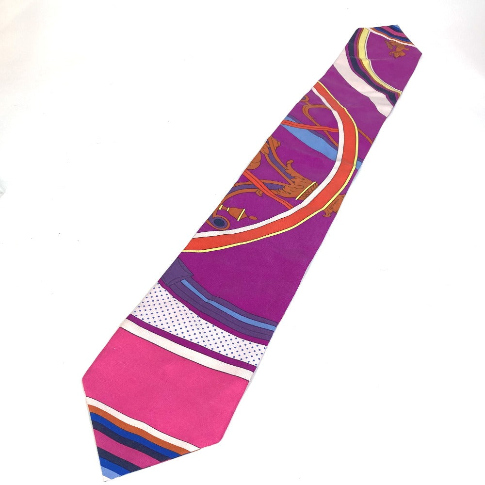 HERMES scarf silk pink Twill up Women  d