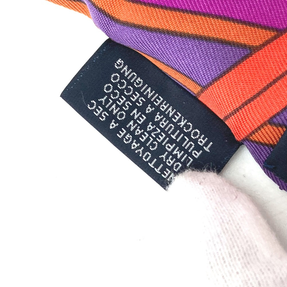 HERMES scarf silk pink Twill up Women  d
