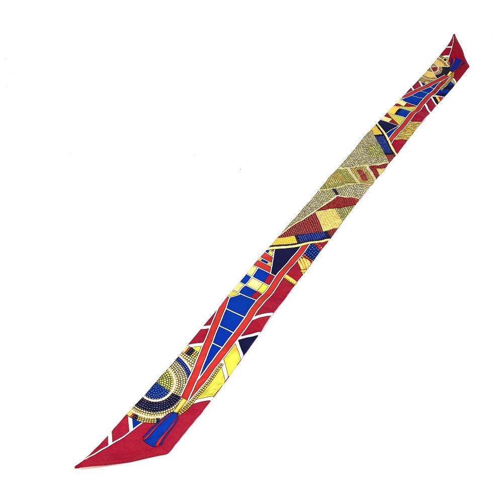 HERMES scarf silk multicolor Overall handle Women  d