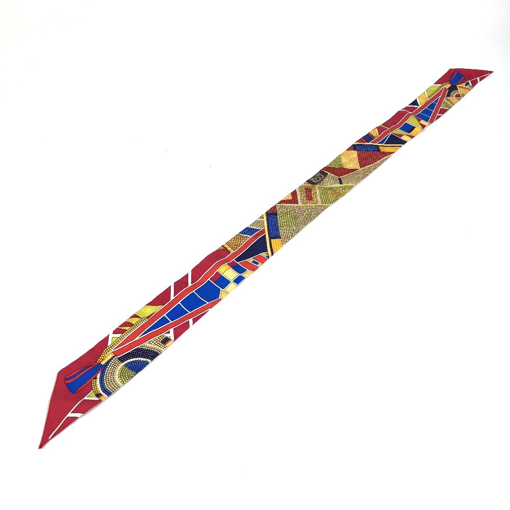 HERMES scarf silk multicolor Overall handle Women  d