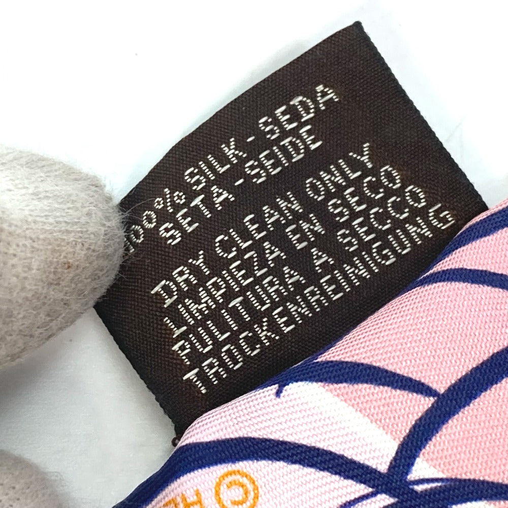 HERMES scarf silk multicolor bandeau scarf Twilly Twilly Women  d