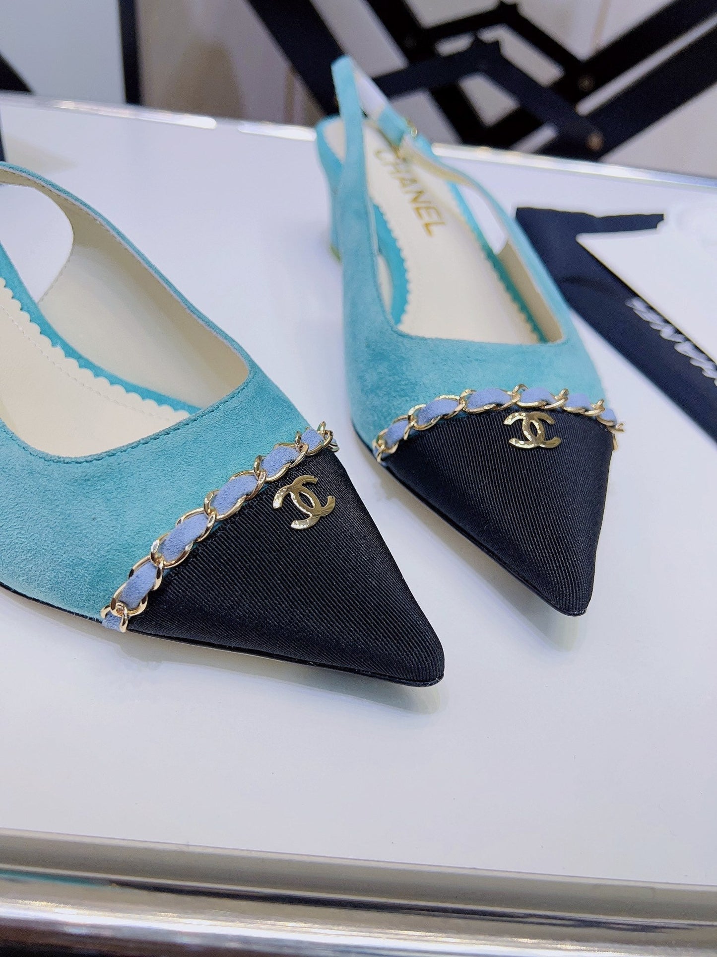 New 1:1 rep CHL High Heel Shoes 020