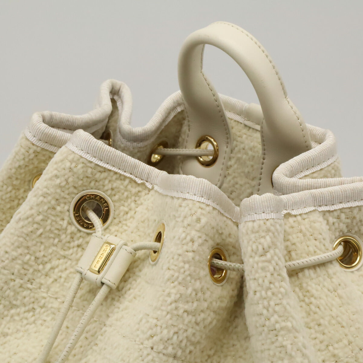 Chanel Deauville Line Velour 2way Backpack A93787