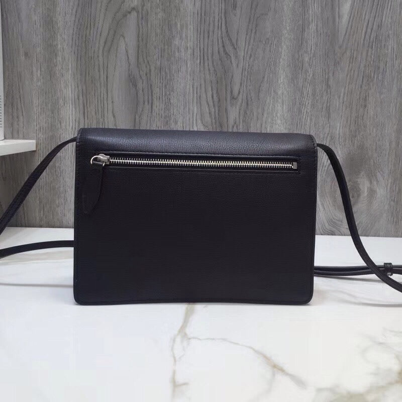 Top Quality Small  Check And Crossbody Bag Black For Women, Bags 9in/24cm