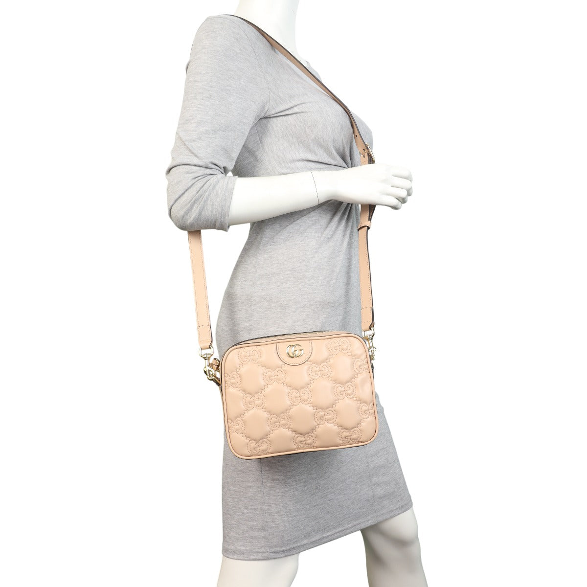 Gucci GG Quilted Leather Shoulder Bag