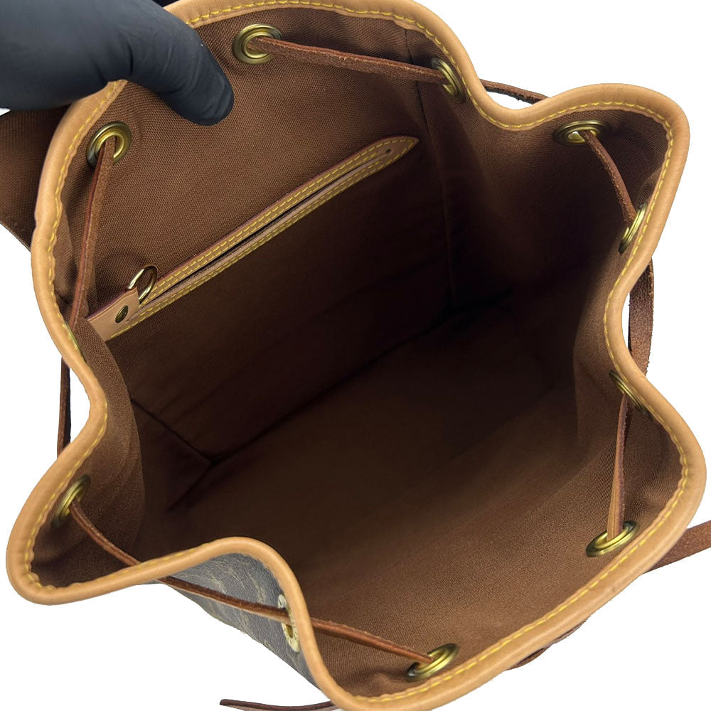 LOUIS VUITTON Backpack M51136 Monogram Brown MontsourisMM Women
