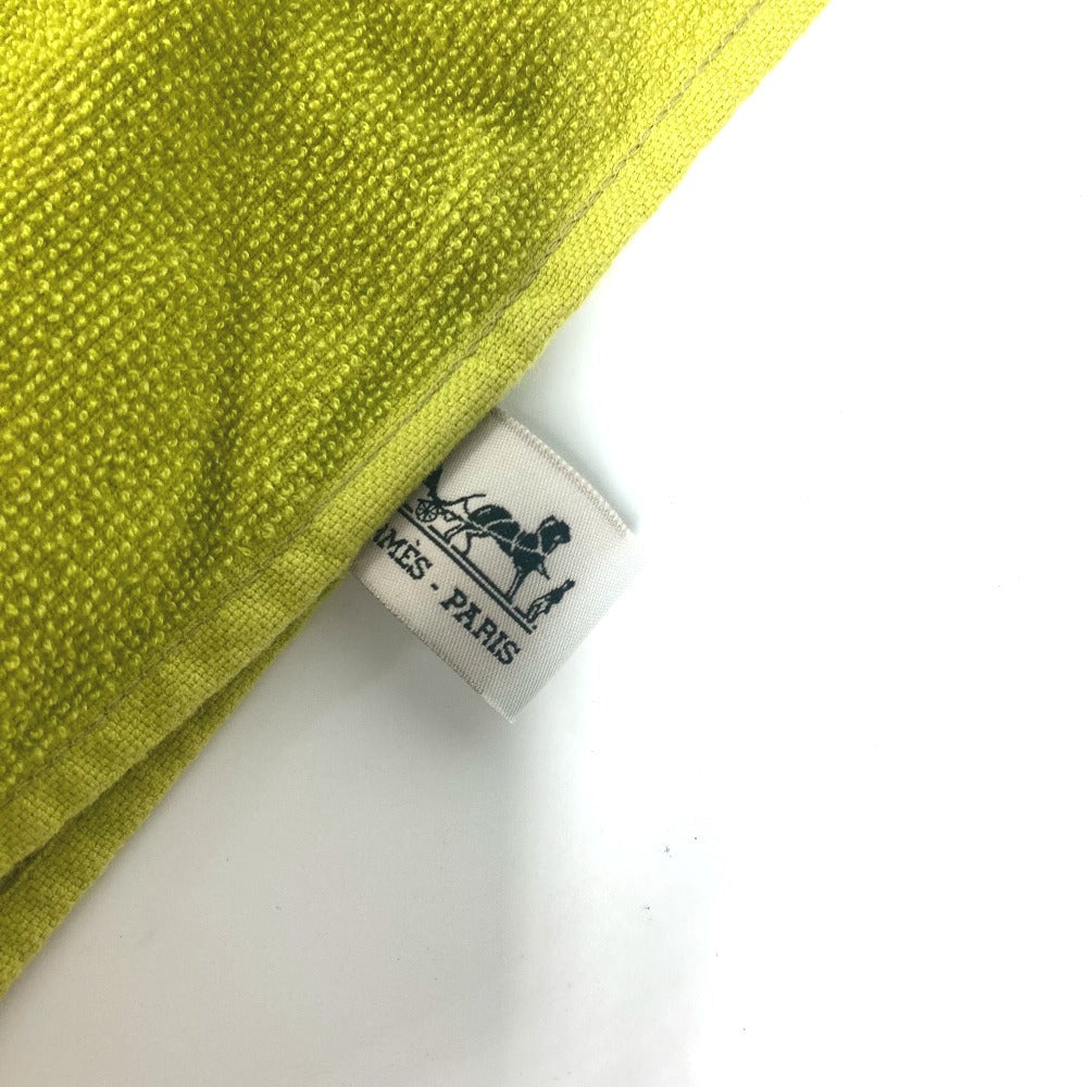 HERMES towel cotton green Bath towel Interior Throw Blanket Sailing Women  d