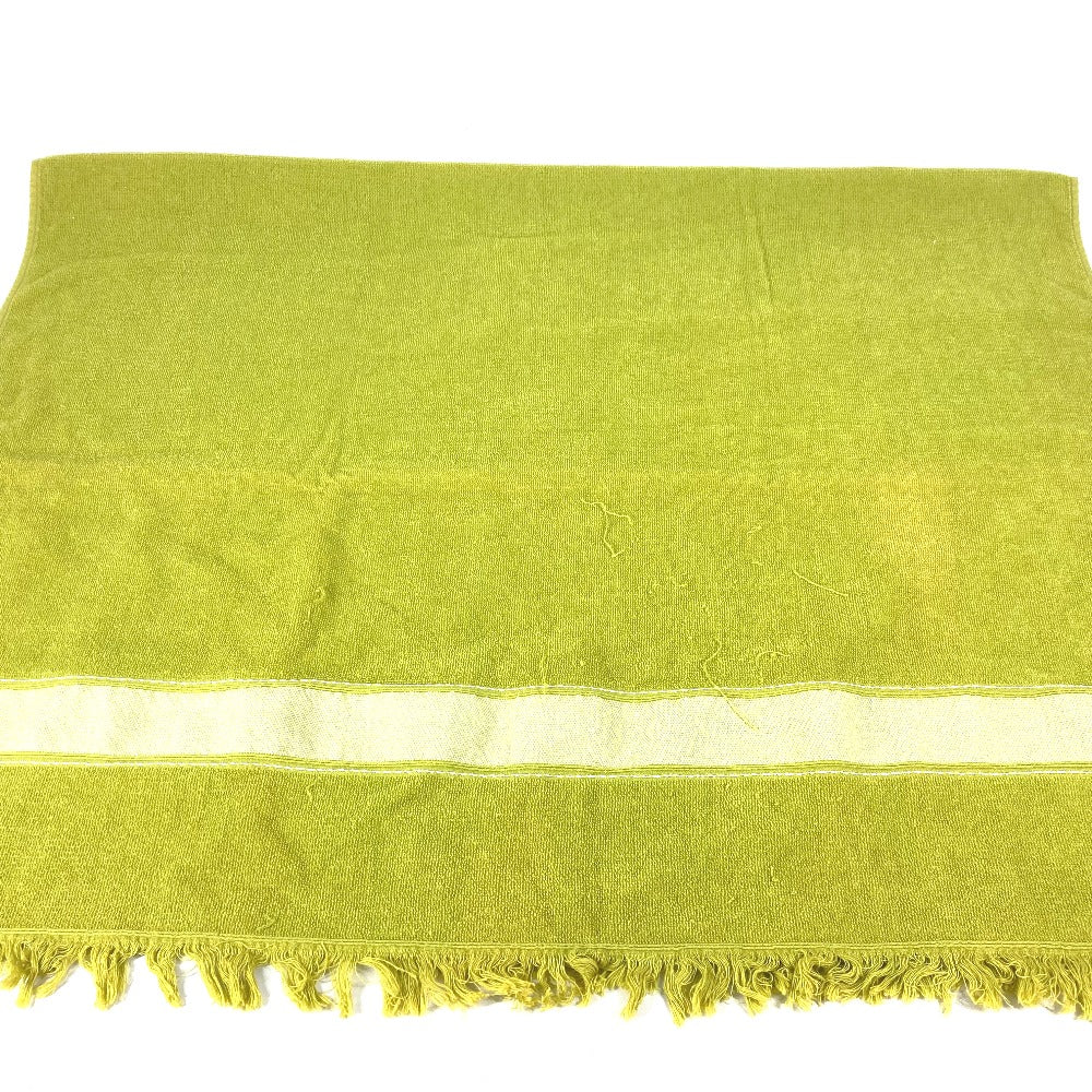 HERMES towel cotton green Bath towel Interior Throw Blanket Sailing Women  d
