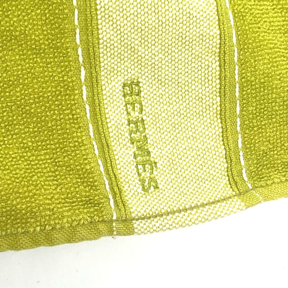 HERMES towel cotton green Bath towel Interior Throw Blanket Sailing Women  d
