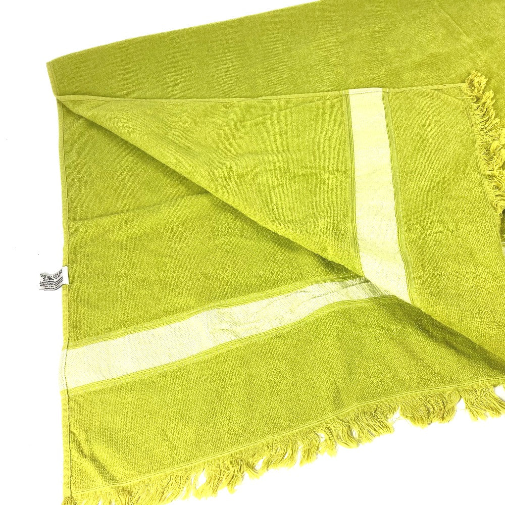 HERMES towel cotton green Bath towel Interior Throw Blanket Sailing Women  d