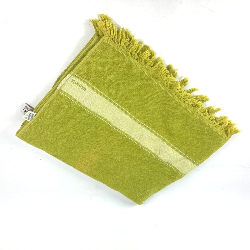 HERMES towel cotton green Bath towel Interior Throw Blanket Sailing Women  d