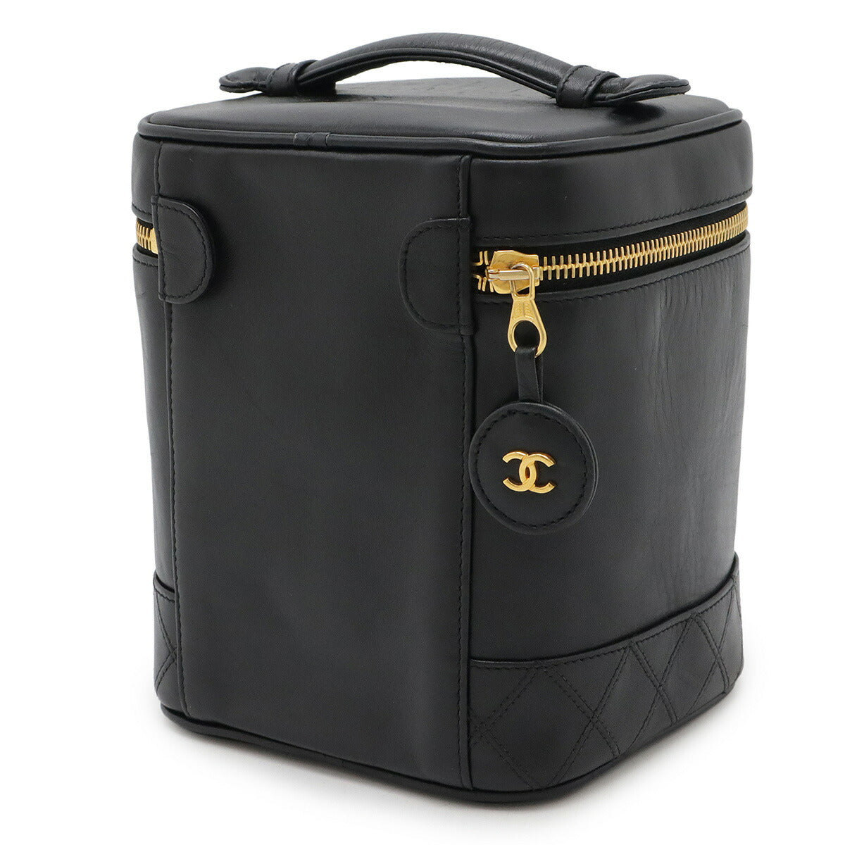 Chanel Bicolore Leather Vanity Bag