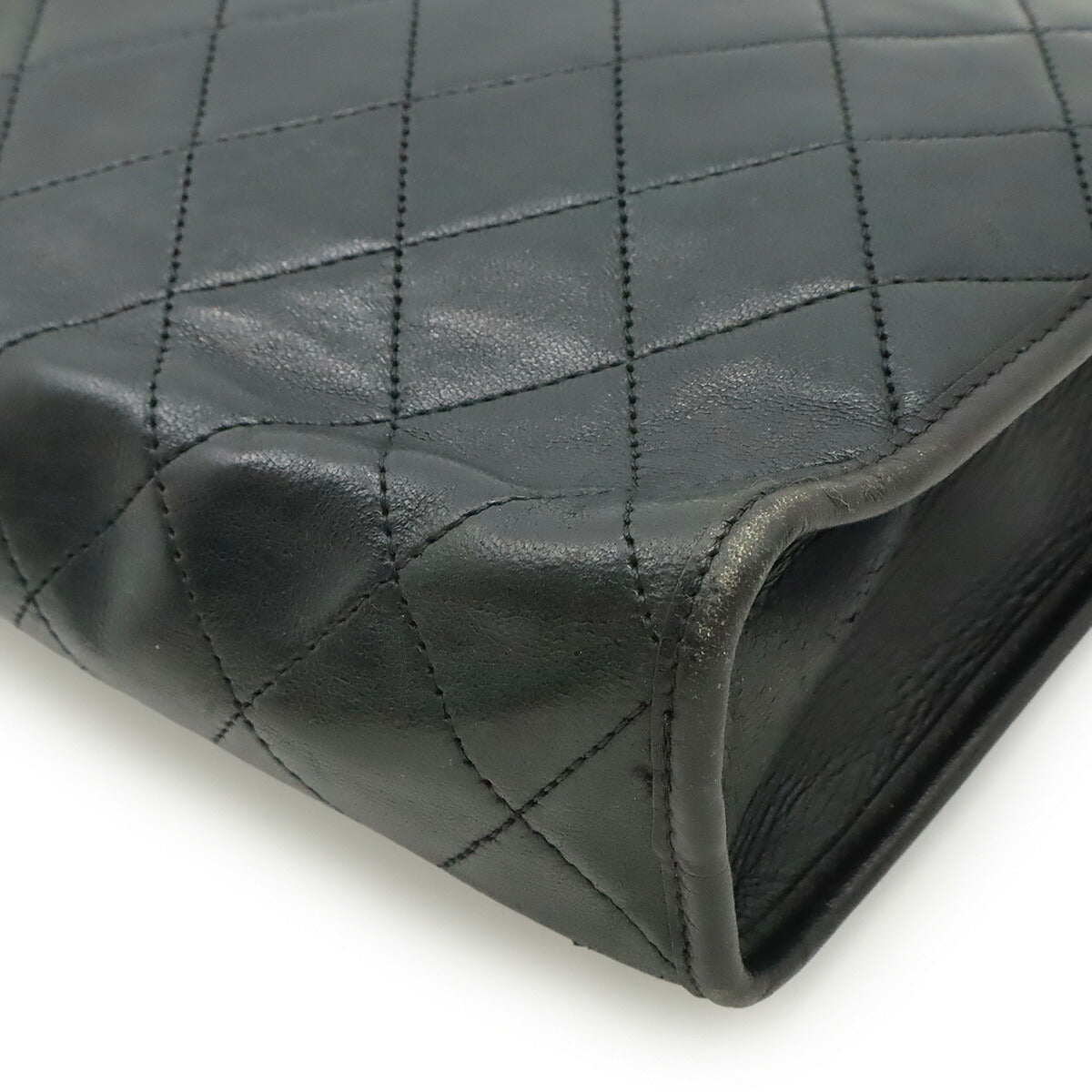 Chanel Matelasse Lambskin Clutch Bag