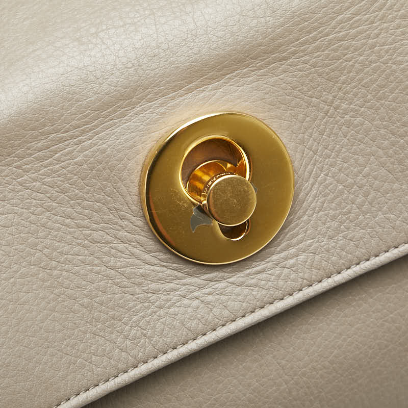 Saint Laurent M  Two Leather Canvas 2way Bag