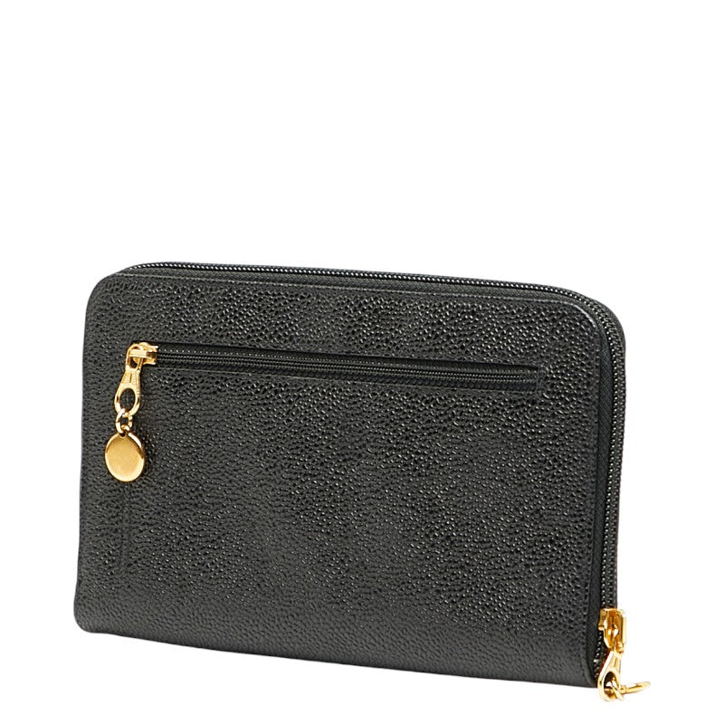 Chanel Coco Mark Caviar Skin Long Wallet