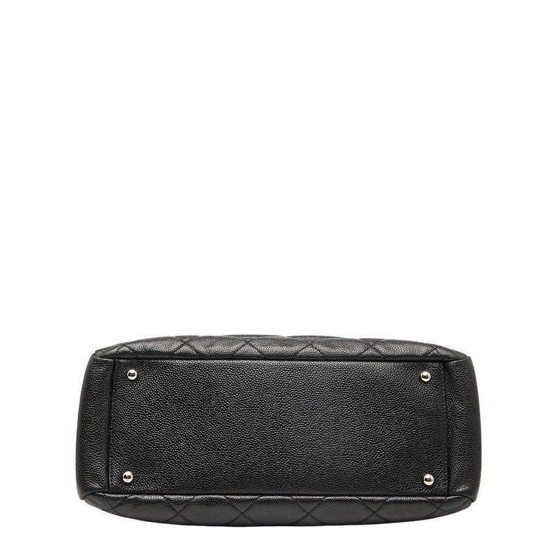 Chanel Coco Mark Matelasse Caviar Skin Chain Tote Bag