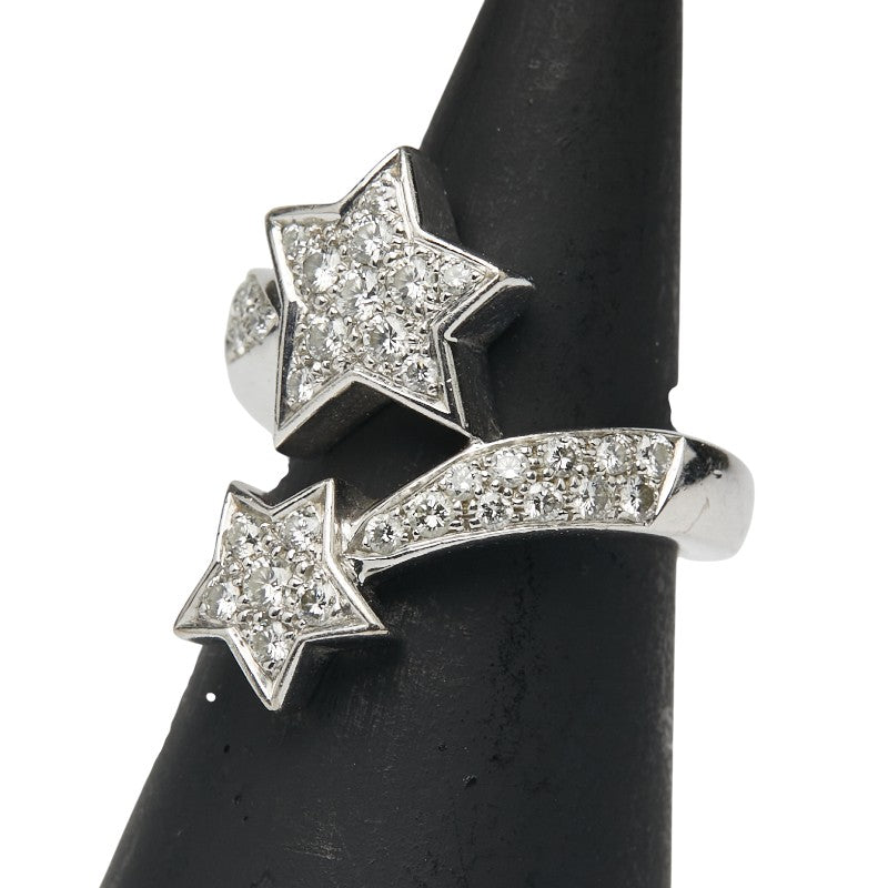Chanel Comete K18WG Diamond Ring