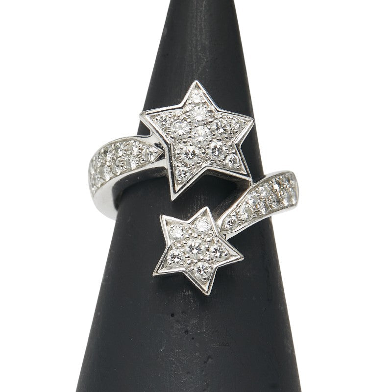 Chanel Comete K18WG Diamond Ring