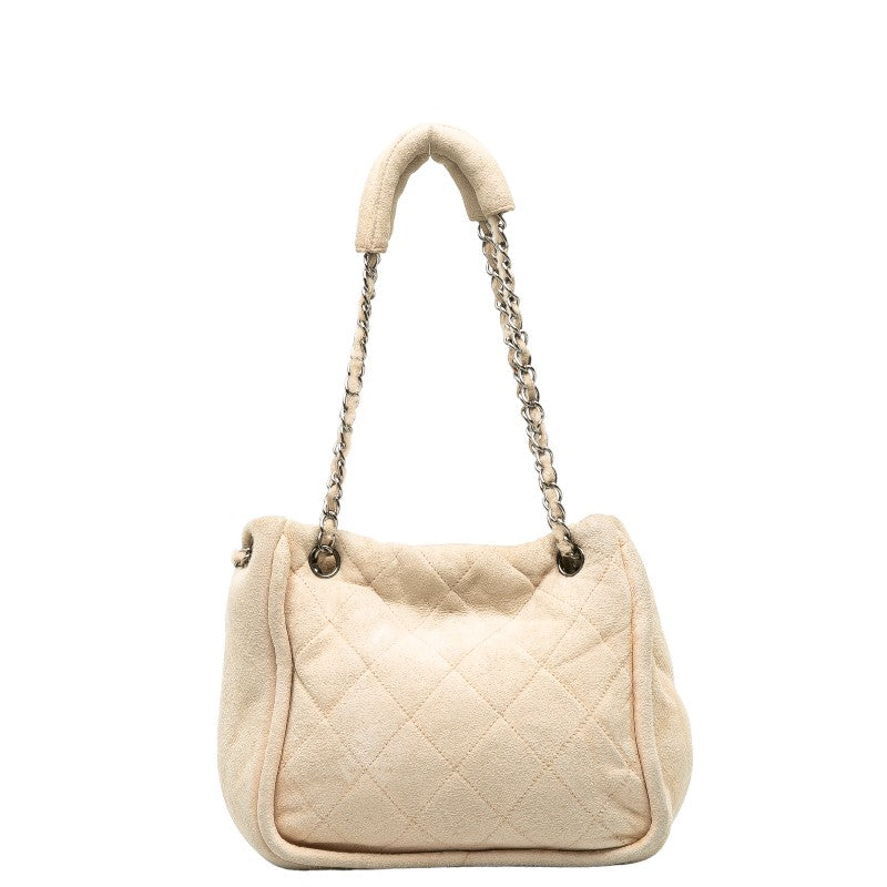 Chanel Matelasse Suede Shoulder Bag
