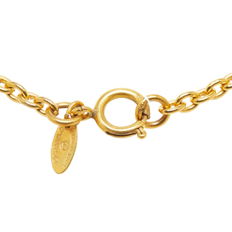 Chanel Matelasse Coco Mark Necklace