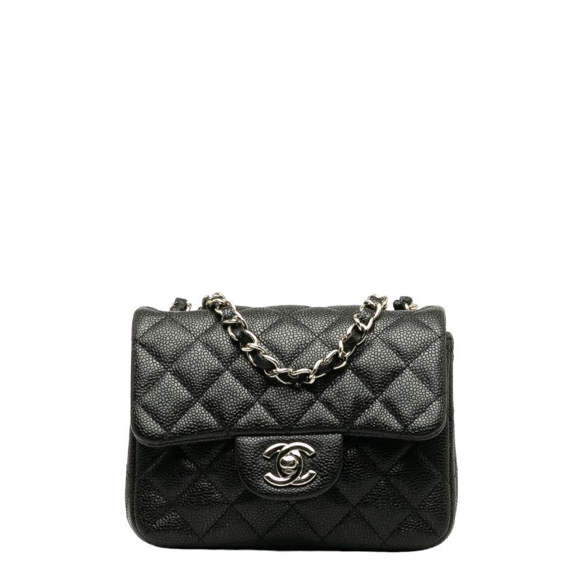 Chanel Mini Matelasse Caviar Skin Shoulder Bag