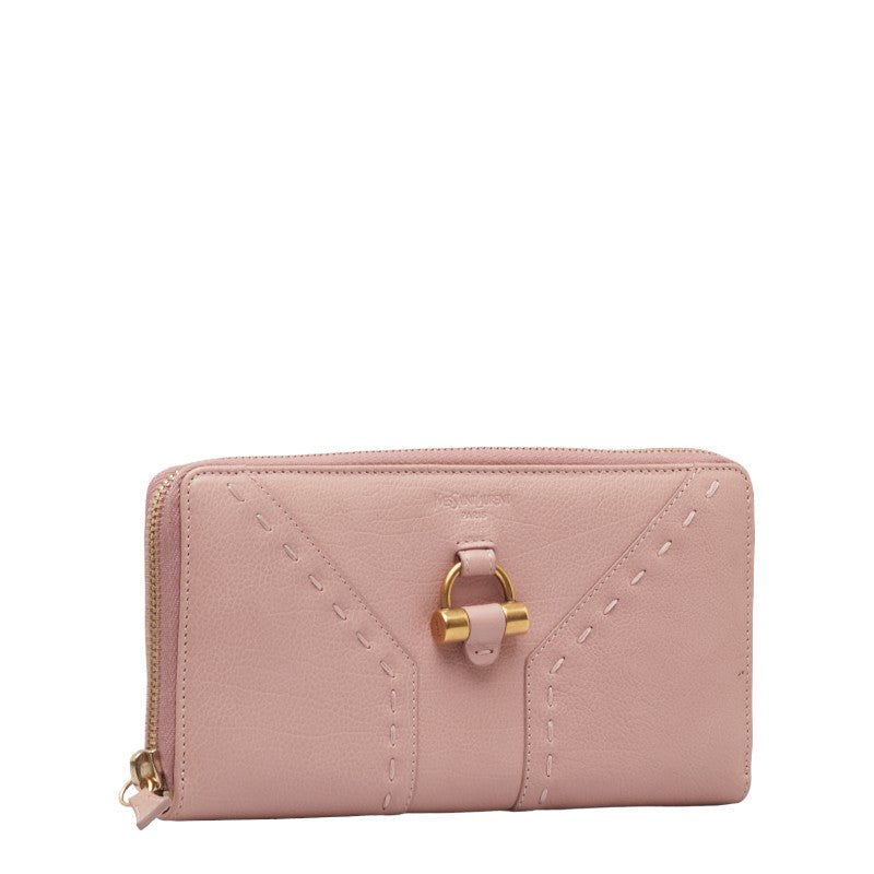 Saint Laurent M  Leather Long Wallet