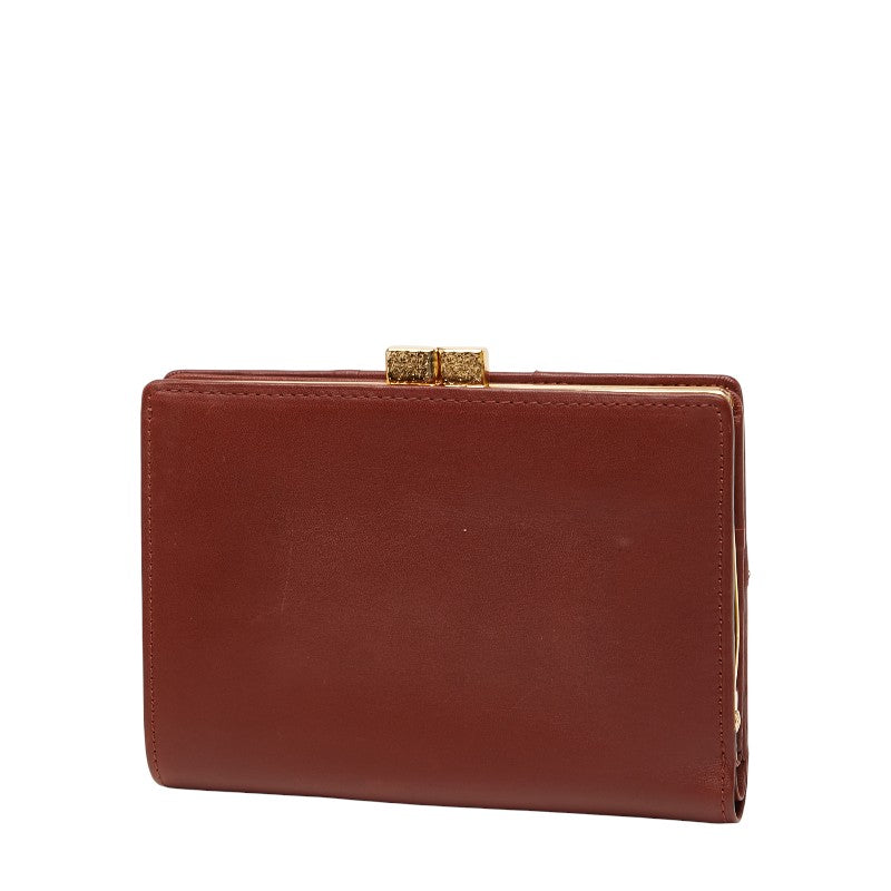 Saint Laurent YSL Studs Leather Wallet