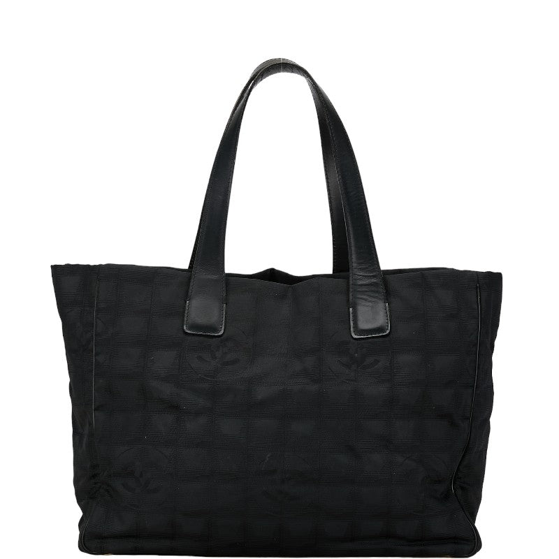 Chanel New Travel Line Nylon Leather Tote Bag