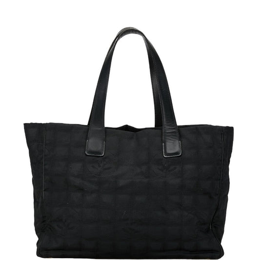 Chanel New Travel Line Nylon Leather Tote Bag