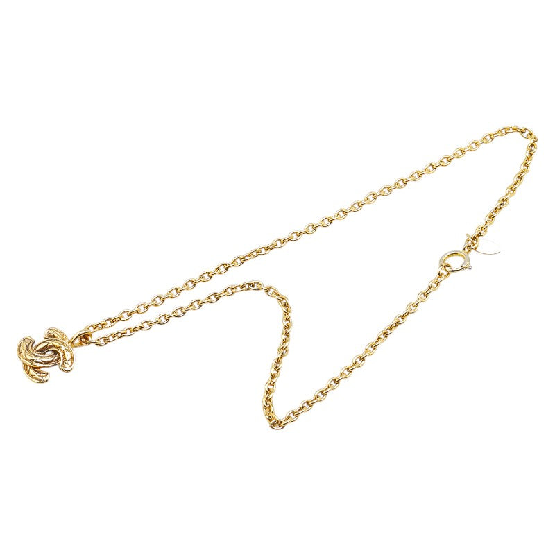 Chanel Coco Mark Matelasse Necklace