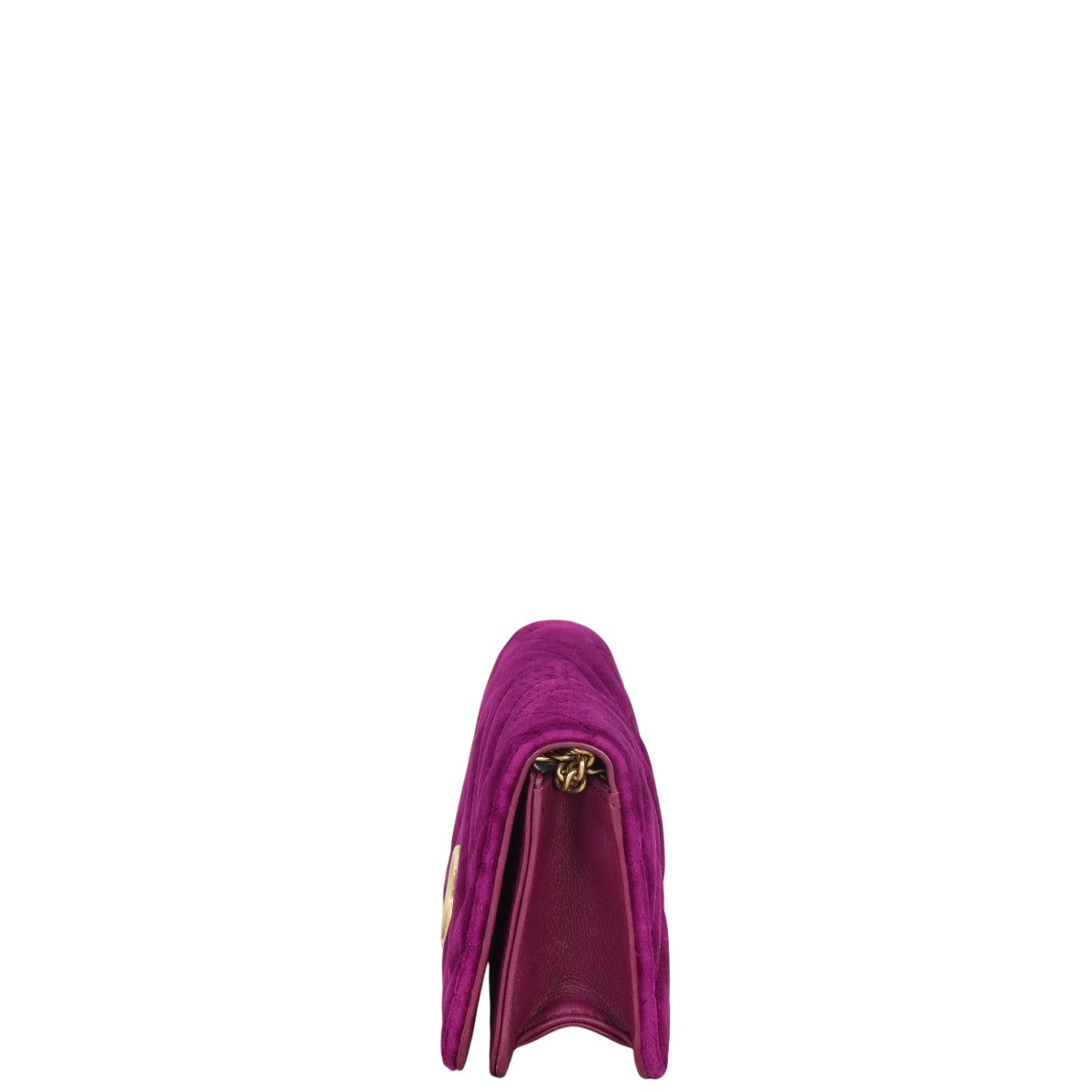 Gucci GG Marmont Velvet Super Mini Shoulder Bag