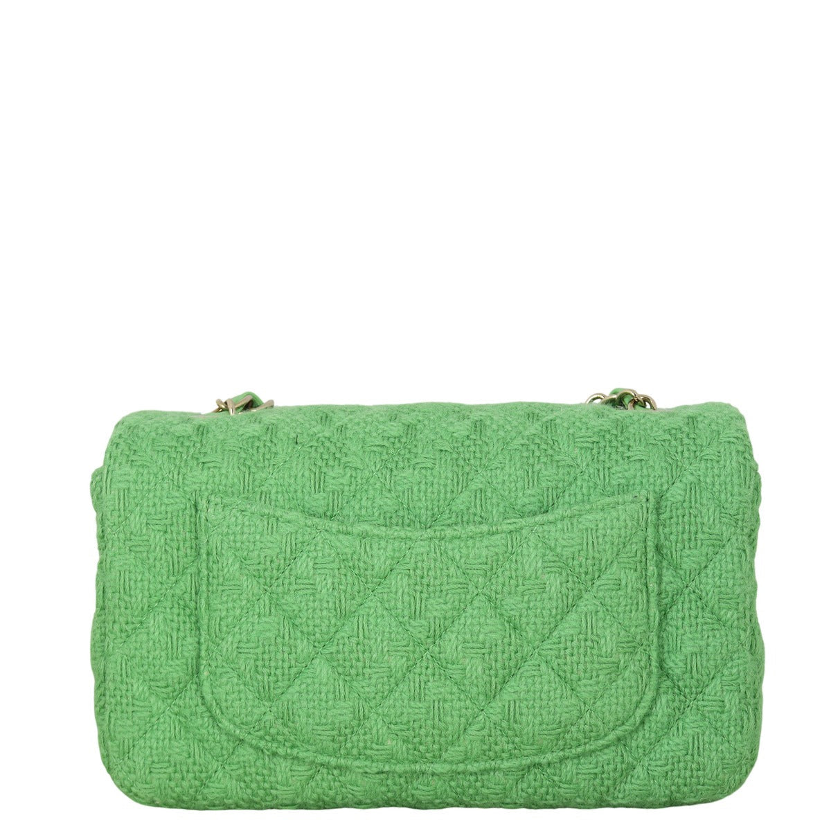 Chanel Classic Flap Mini Rectangular Bag Tweed