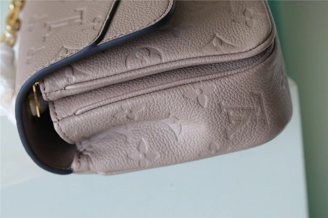 Top Quality Marceau Monogram Empreinte Dove Gray For Women,  Shoulder And Crossbody Bags 9.6in/29.5cm Top Quality M46199