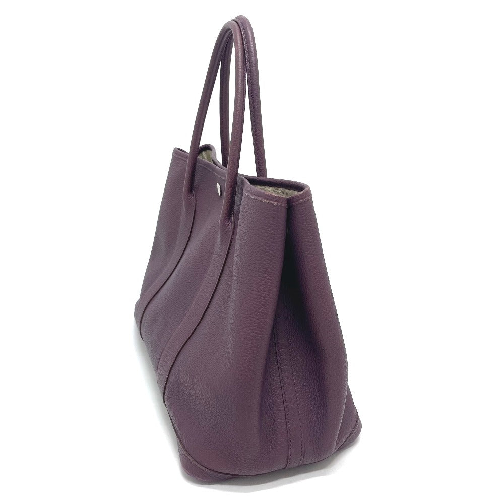 HERMES Tote Bag Negonda Purple type Garden party PM Women  d
