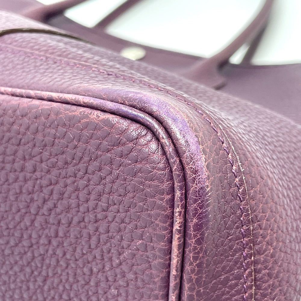 HERMES Tote Bag Negonda Purple type Garden party PM Women  d