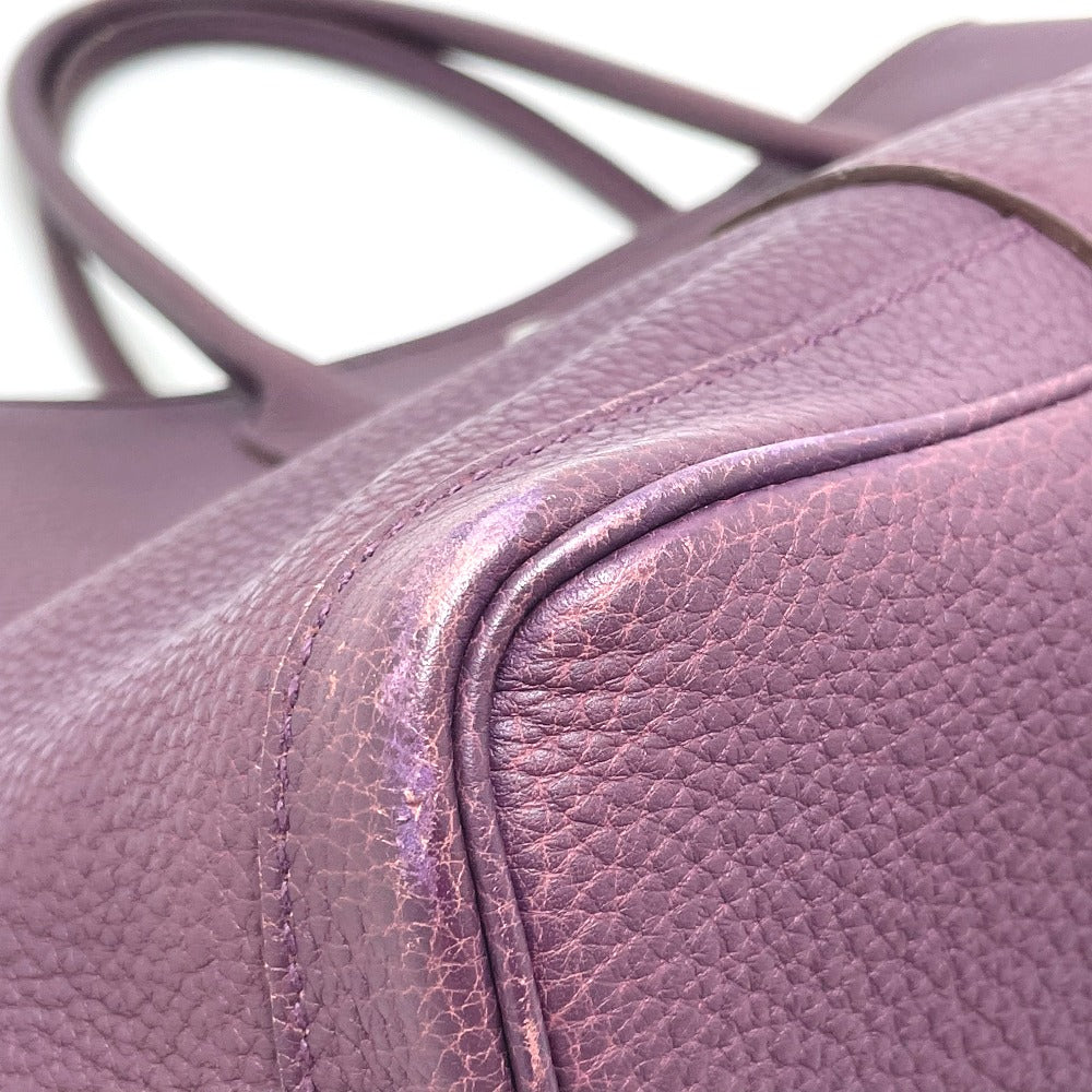 HERMES Tote Bag Negonda Purple type Garden party PM Women  d