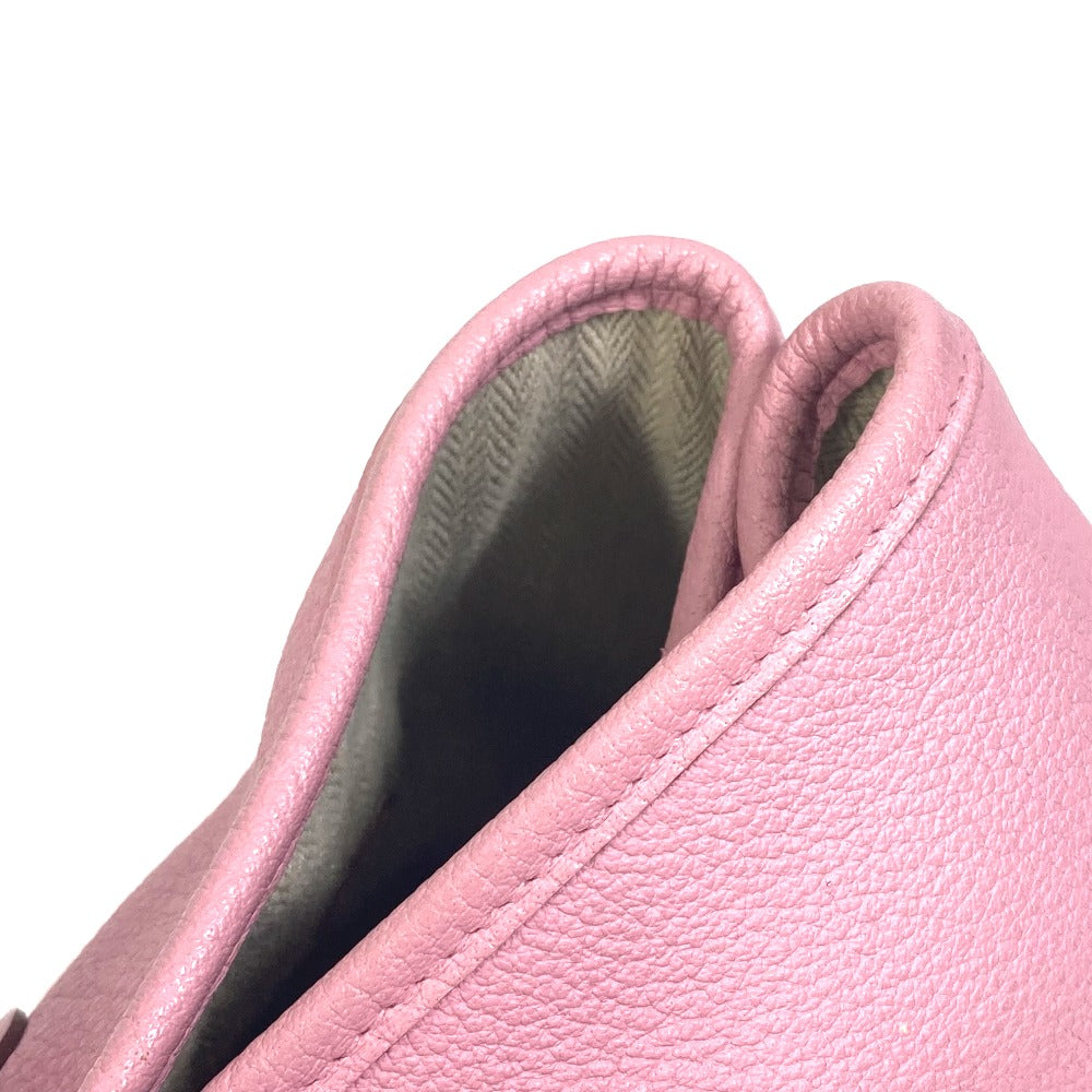 HERMES Tote Bag leather pink Garden party PM Tote Bag Women  d