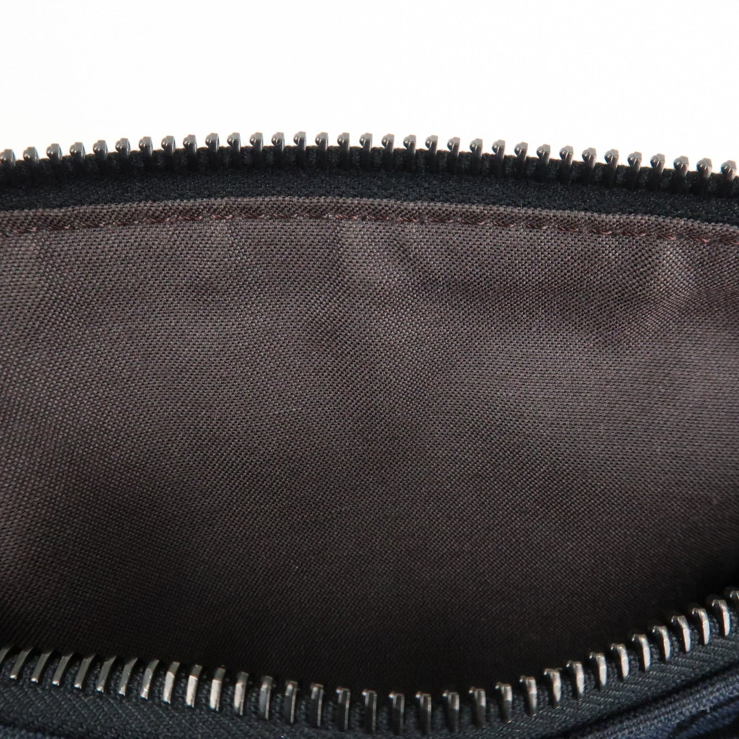 FENDI Zucca PVC Enamel Mini Boston Bag Black 8BL068  d