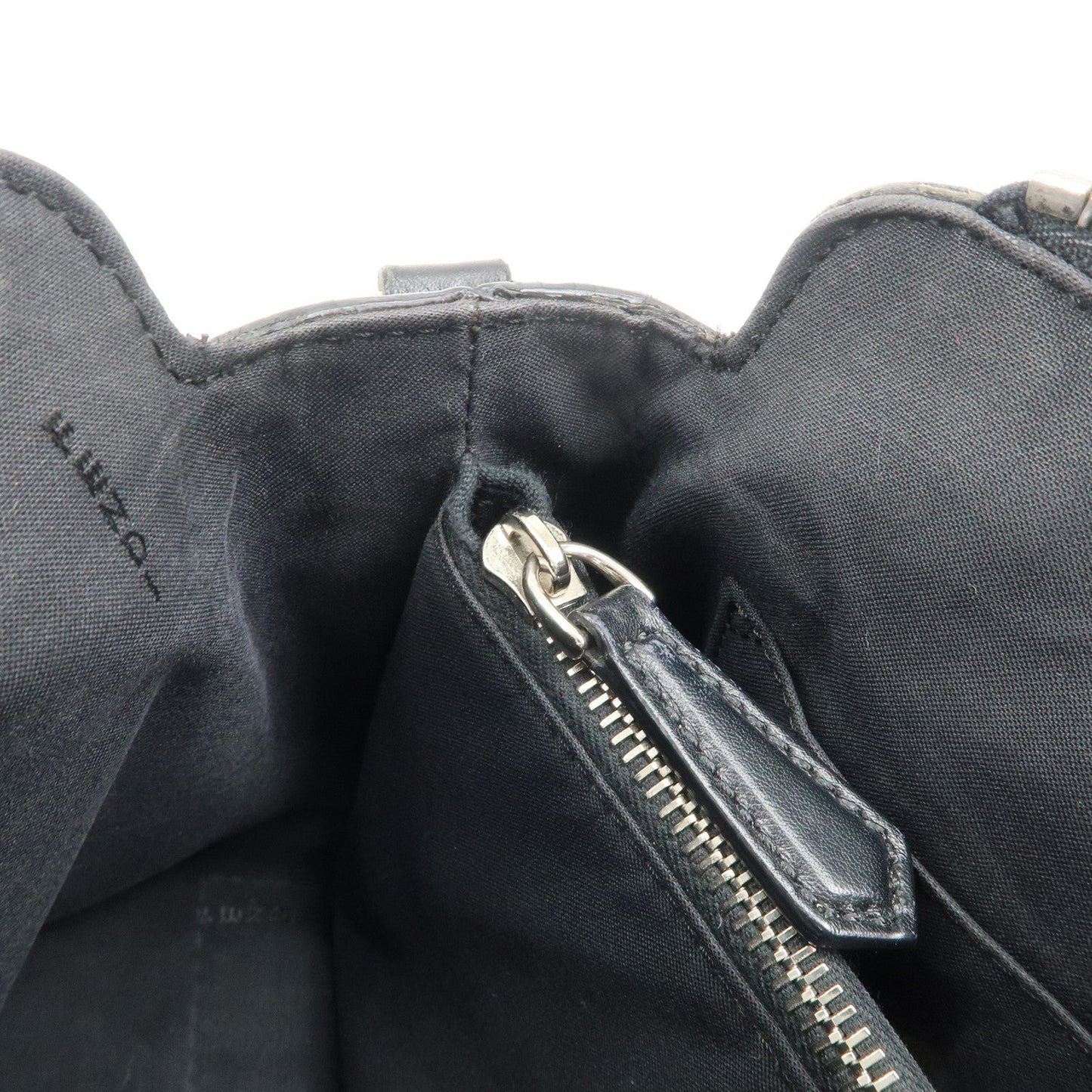FENDI Bay The Way Leather 2Way Bag Shoulder Bag Black 8BL124  d