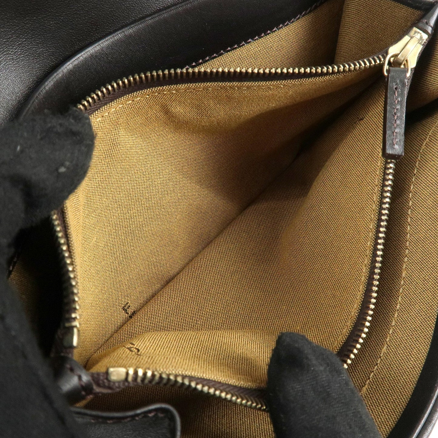 FENDI Zucca Canvas Leather Long Wallet Brown 8M0000  d