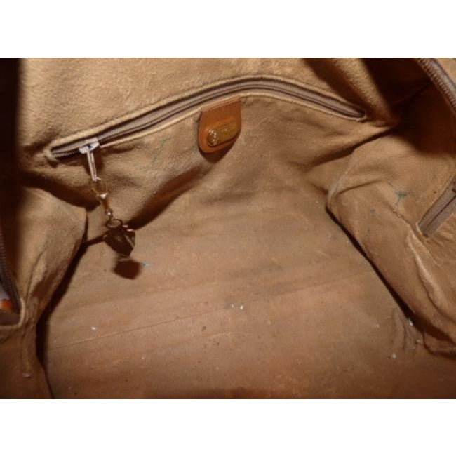SALE!  , Gucci, brown micro Guccissima print coated canvas and camel leather two-way style Boston bag satchel with a detachable shoulder strap