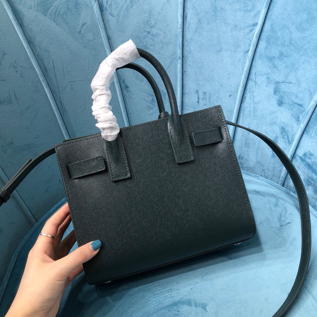 YSSL Sac De Jour Nano Bag Black For Women 8in/22cm YSL 39203502G9W1000