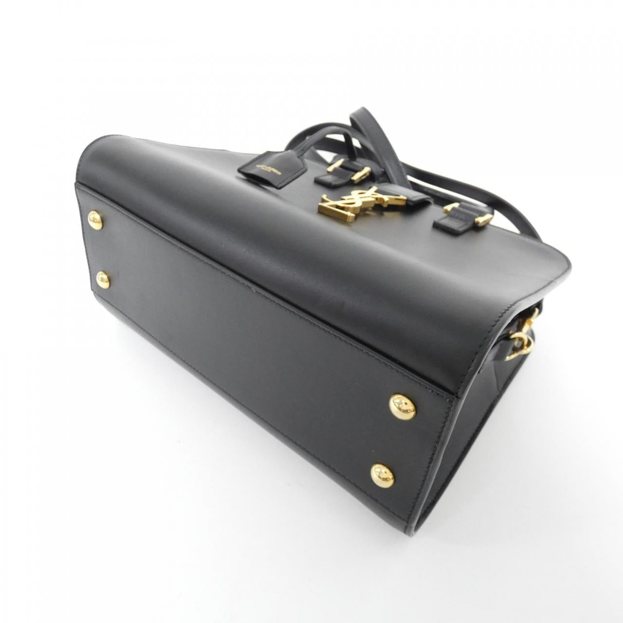 Saint Laurent Baby Cabas Monogram Calf Bag