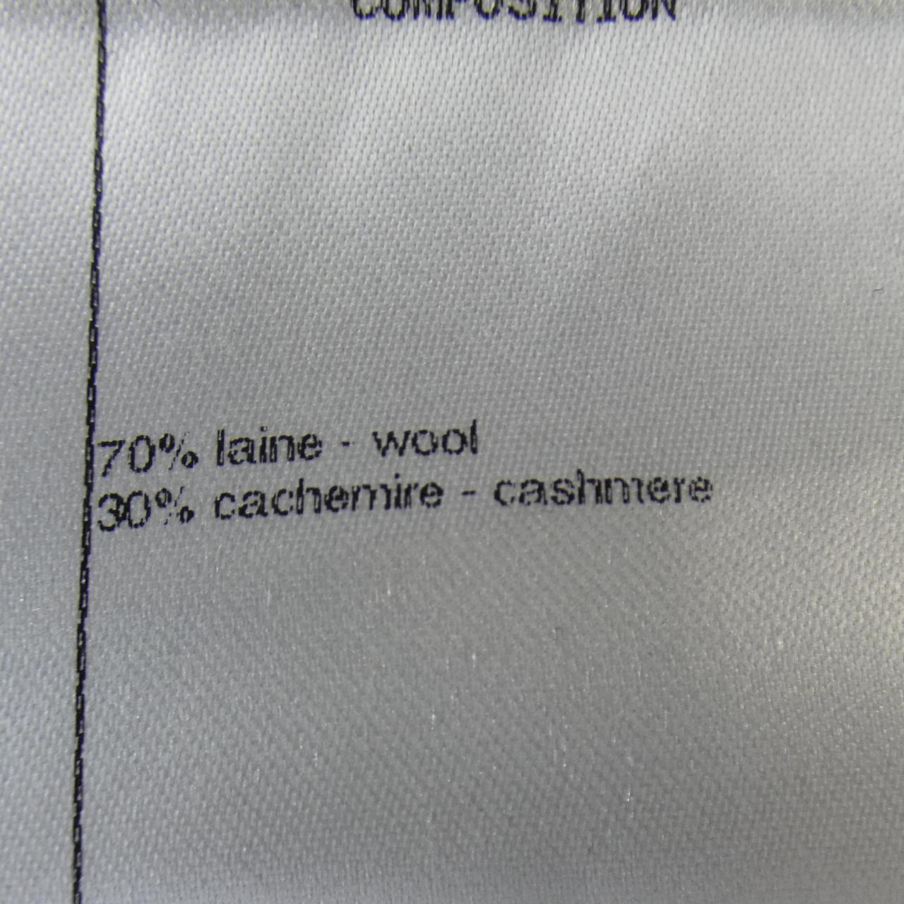Chanel P62598K48046 Cashmere Blend Coat