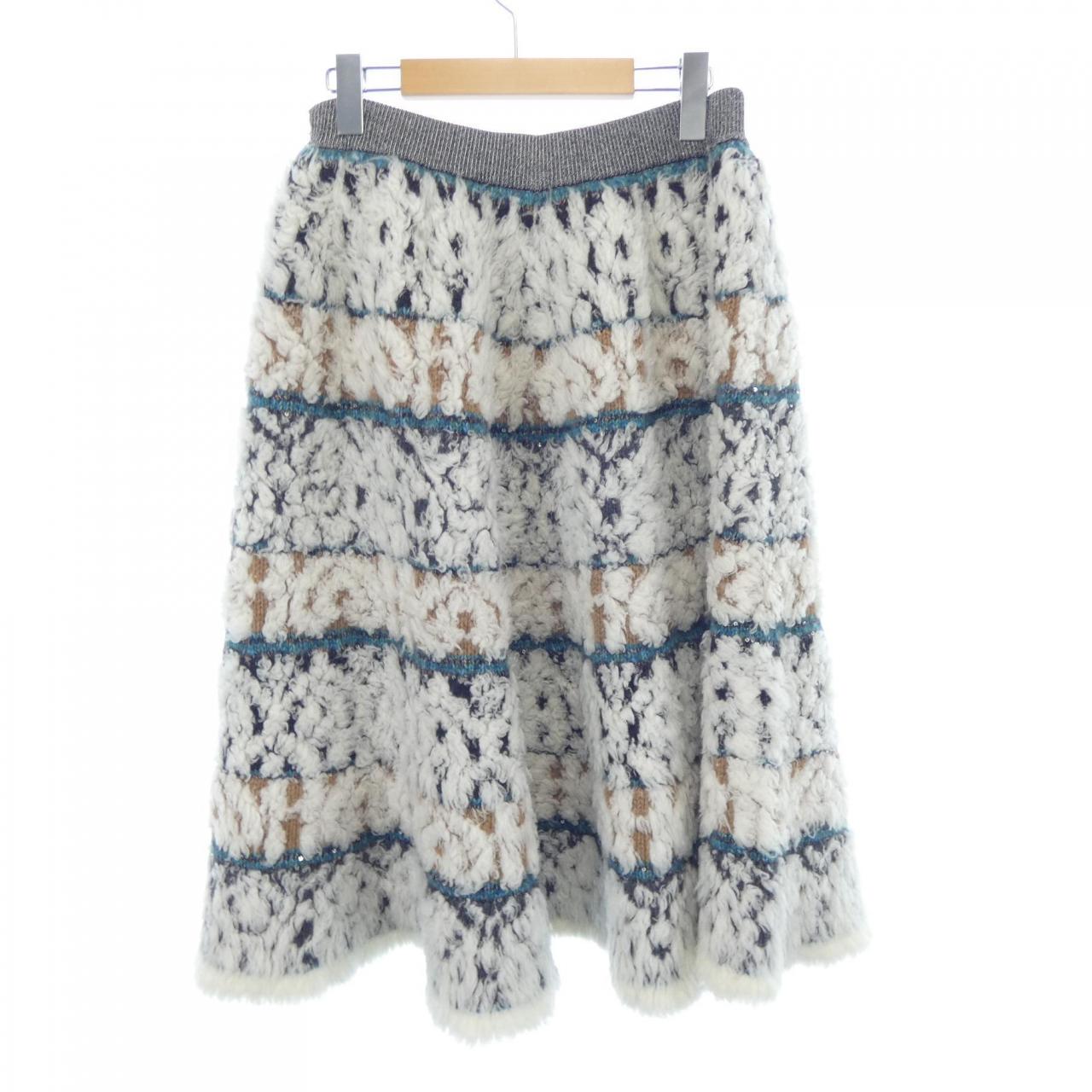 Chanel P62506K48052 Cashmere Skirt